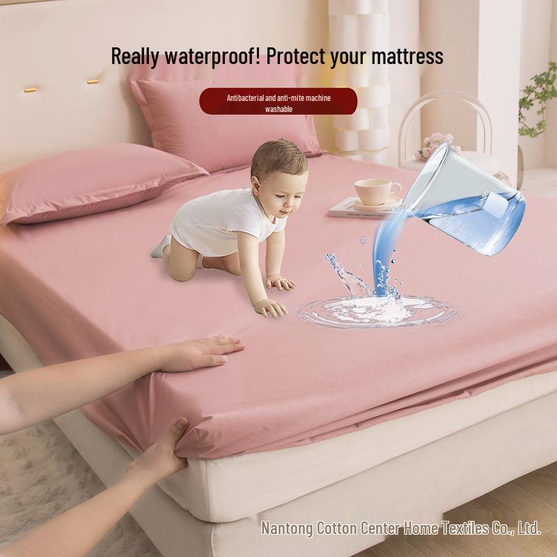 Waterproof and Dirt-Proof Bed Sheet Set: All-Inclusive Mattress and Pillow Protector, 3-Piece Set for Cross-Border E-Commerce