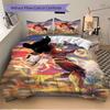 3pcs Flash Superhero Cover Set,Soft Comfortable Duvet Cover,Guest Room (1*Duvet Cover + 2*Pillowcases, Without Core) Yy251024038
