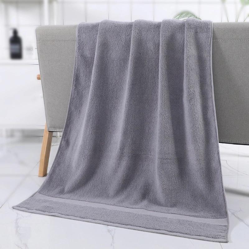 Five-star Hotel Class A Large Bath Towel Pure Cotton Bed and Breakfast Household Adult Bath Enlarged and Thickened 80*160CM