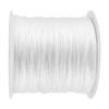 100M x 0.8mm Nylon Chinesischer Knoten Kordel Rattenschwanz Makramee Shamballa Faden Schnur Weiß