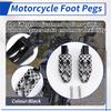 ABLZ-Motorcycle Accessories Front Adjustable Passenger Footpegs For BMW R1300GS R 1300 GS R1300 GS Foot Pegs