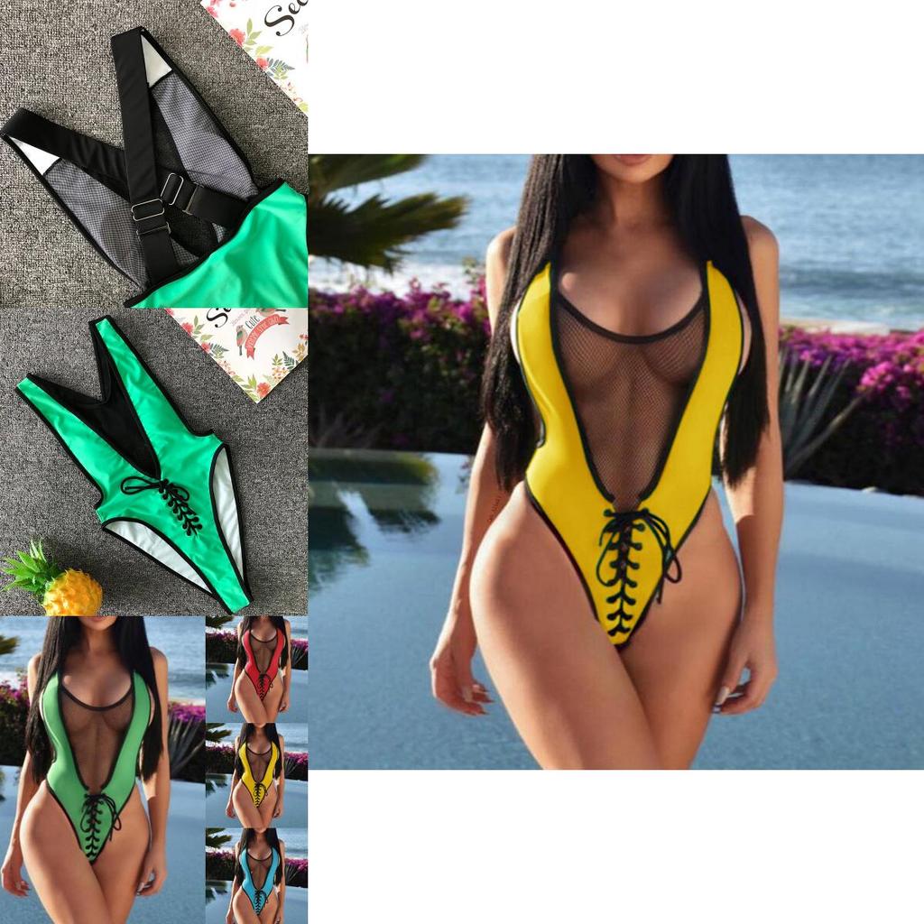Premium Women One-piece Monokini Swimsuit With Timeless Design For Elegant Beachwear