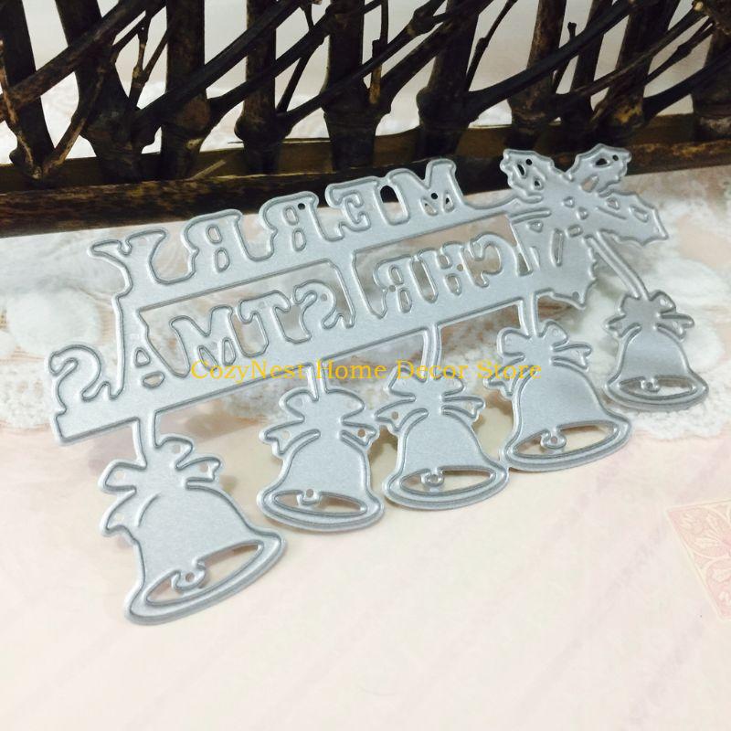 92MF Christmas Cutting Dies Stencil DIY Scrapbooking Embossing Paper Card Decor