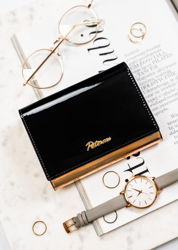 Peterson wallet sk. PTN 1N-445-6785 Black -R. Goal