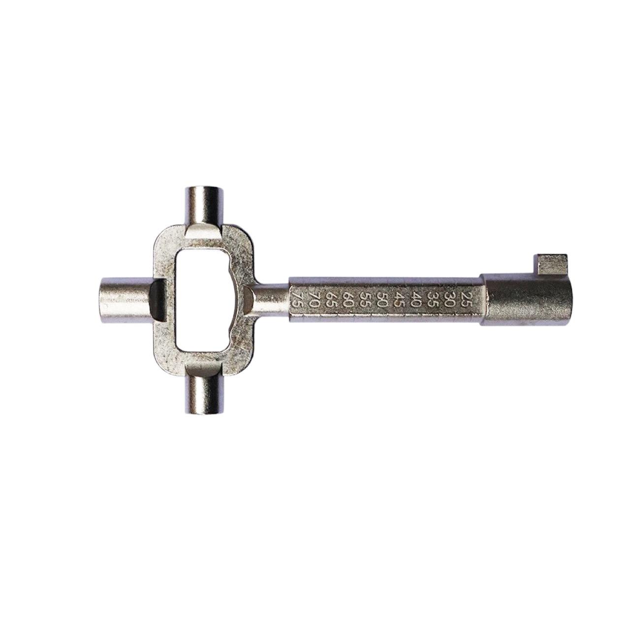 

Measurement Lock Cylinder Gauge Maintenance 6 in 1 Construction Key Locksmith Tool 138mm