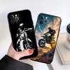 PP44 Motorcycle Racing Soft Shell Phone Case for Redmi Note 10 11 12 Pro Max 10S 10C 10T 11A 11S 12S 12C