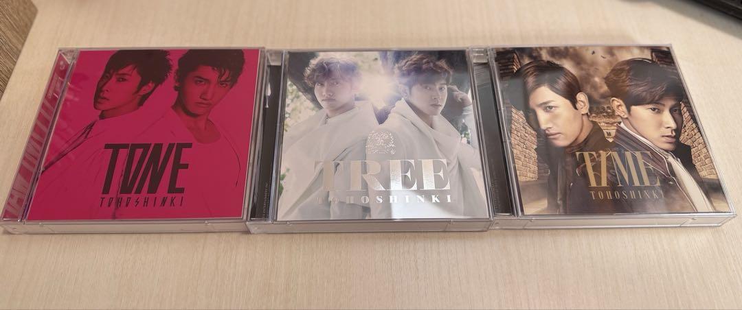 

[USED] Tohoshinki 3-piece album set. Please comment if you are interested.