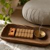 2x Pack of 15 Natural Incense Smudge Bricks and Burner - Benzion