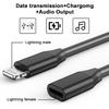 iPhone Charging Extension Adapter Cable Cord 10cm,Lightning Male To Lightning Female Charger Adapter,[MFi Certified] Connector Converter Dongle