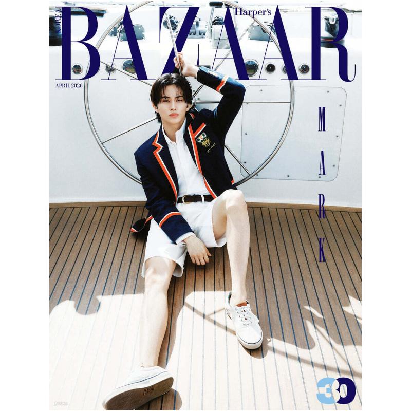 Bazaar Korea A-F type 2026.4 (Cover: Mark, Moon Ga-young, Kim Seon-ho)