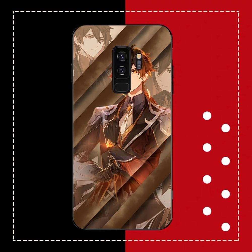 Zhong li Genshin impact Phone Case For Samsung Note 8 9 10 20 pro plus lite M 10 11 20 30 21 31 51 A 21 22 42 02 03