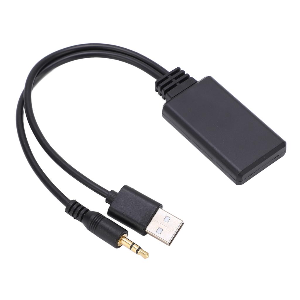 3.5mm Car Wireless Bluetooth Receiver Music Player AUX USB Adapter Universal for Auto Radio Stereo