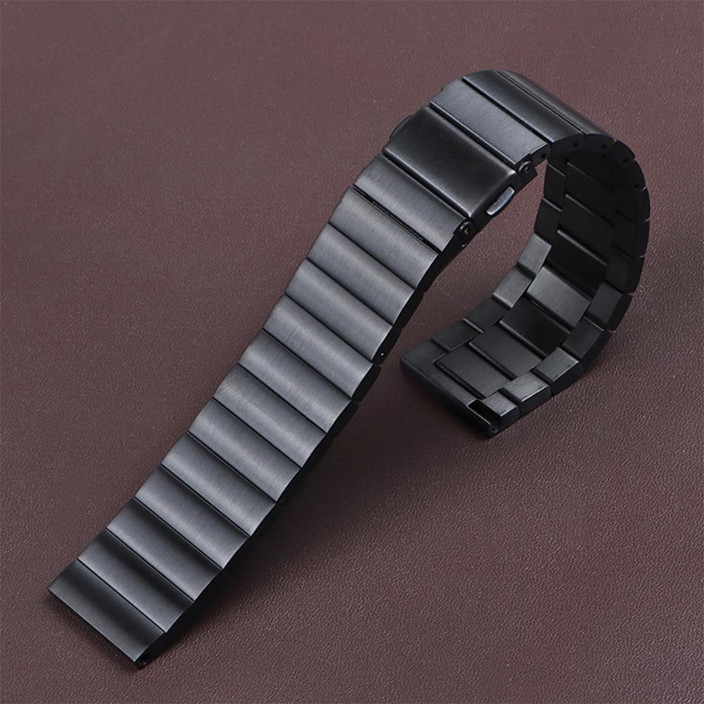 18mm 20mm 22mm Steel Watch Strap for Samsung Gear S5 S4 S3 Frontier Classic Watch Band for HUAWEI 41mm 42mm 46mm Accessorie