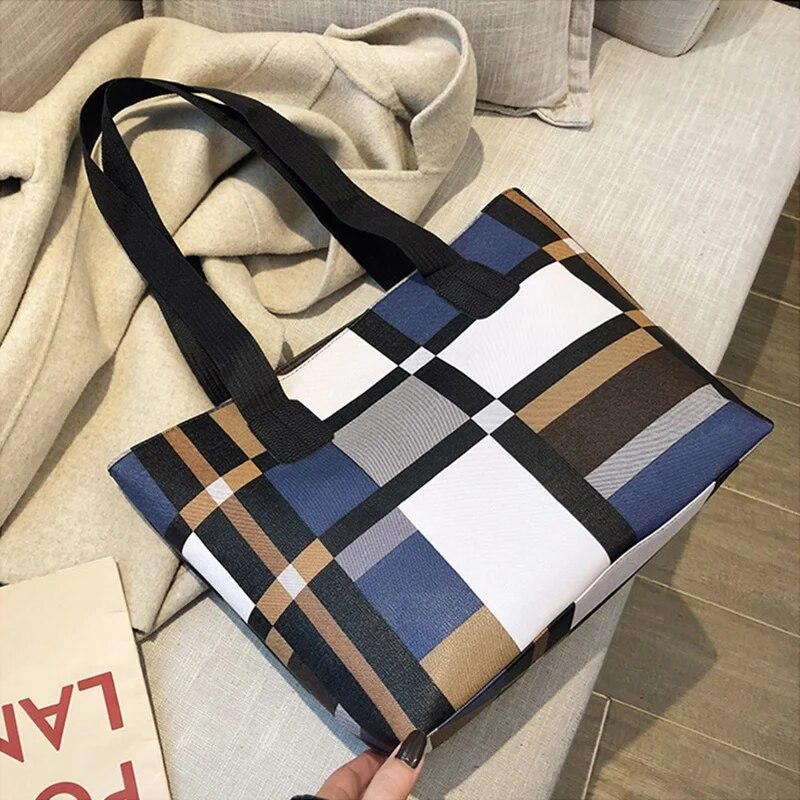 Повседневная сумка-тоут большой емкости для женщин — фото 4