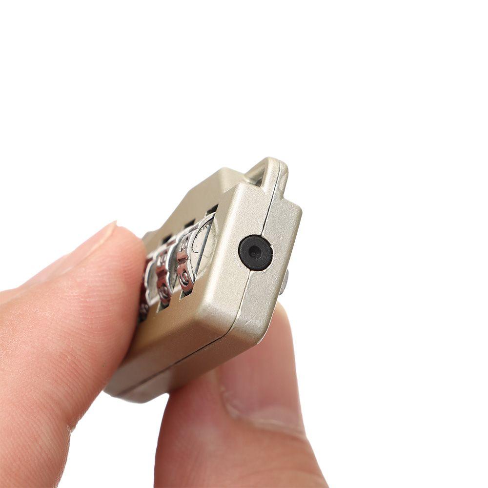 Secret Safe Lock of Gym Baggage Password Locks 3 Digit Combination Lock Zipper Padlock Bags Padlock