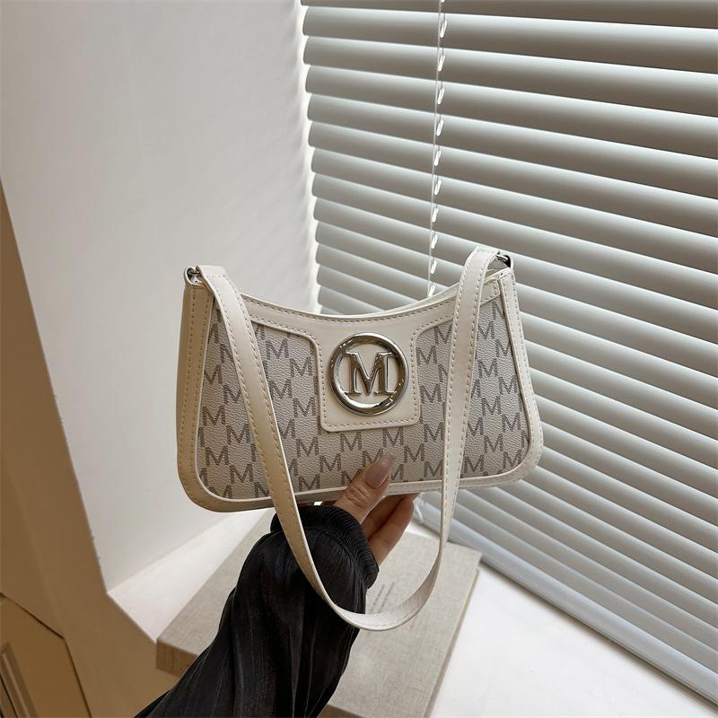 Neuer Alphabet Premium Retro Damen Trend Vielseitig Ein Schulter Schräg Span Tasche Damen Tasche Personalisiert