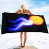 Jellyfish Printed Soft Beach Towels Super Absorbent, Quick Dry Decorative Pool Towels Lightweight Compact Beach Accessories