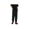 Li-Ning Solid Color Logo Casual Loose Sports Pants Men Bottoms Black AKXSB41-1