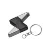 DoFuRong Anti-Static Key Chain - Key Chain, Stylish, Steel Key Ring, Black