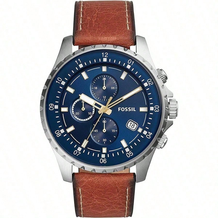 Fossil Dillinger Chronograph Watch (Blue Dial) Men's Model LFs5675