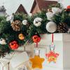 10/20pcs Star Shaped Clear Plastic Fillable Ornament Balls 50 Ml For Christmas Tree Decoration Diy Candy Drinks Wishing Bottles