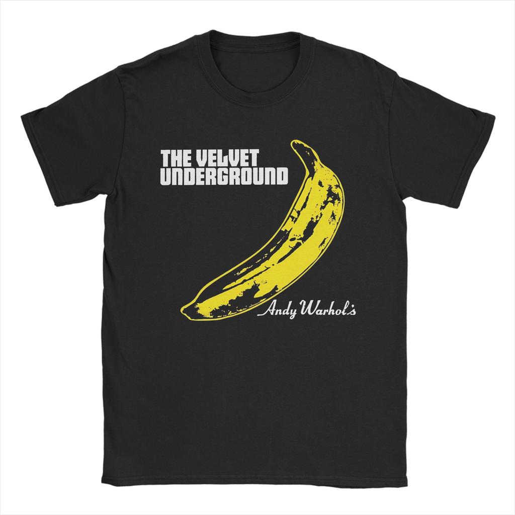 The Velvet Underground Pánské/Dámské Bavlněné Tričko Hip Hop O-výstřih Krátký Rukáv