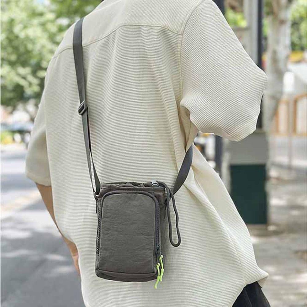 Quick Drying Water Bottle Carrier Bag Shoulder Strap Water Bottle Sling Bag Case  Women