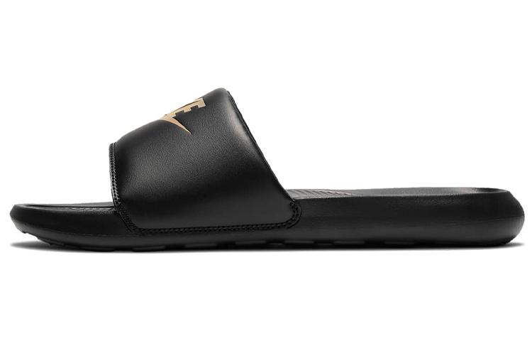 

Nike Victori One Slide Black Metallic Gold CN9675-006 38.5