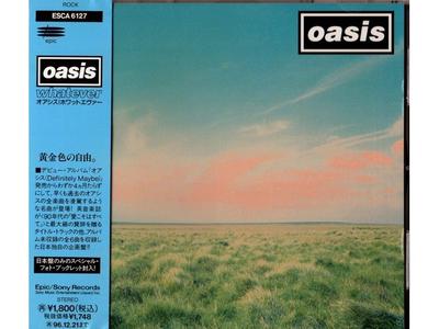 [CD] Whatever Edição Normal Mini Álbum Oasis ESCA-6127 Pop Rock UK Edição Japonesa