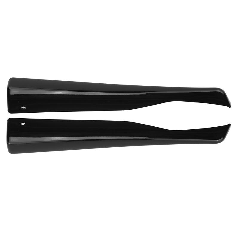 A Pair Car Rear Bumper Lip Diffuser Splitter Spoiler Guard Canard Protector For Subaru Impreza WRX Sti 2011-2014 4Dr CS Style