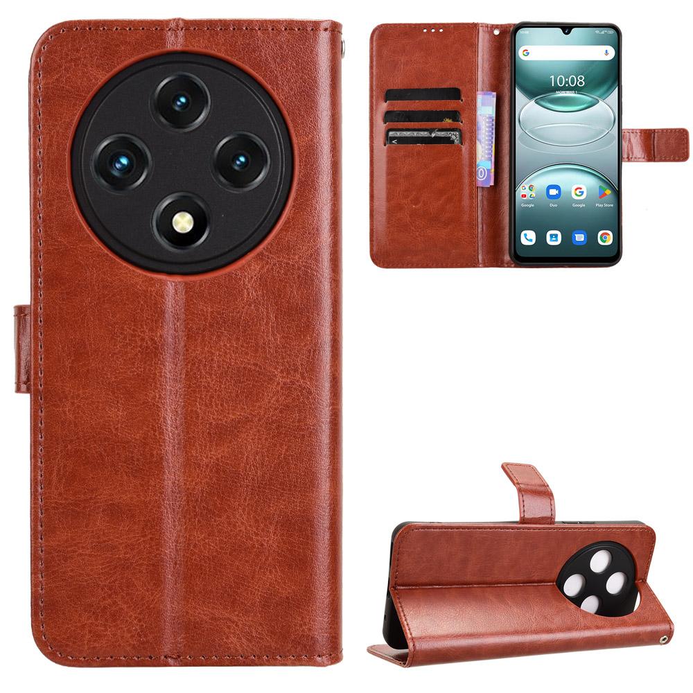 Flip-Cover für Umidigi G100 / Umidig G100A PU-Leder Rundumschutz Robuste Retro-Telefonhülle