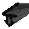Seal for PVC windows S-1125 PANORAMA BLACK 1m