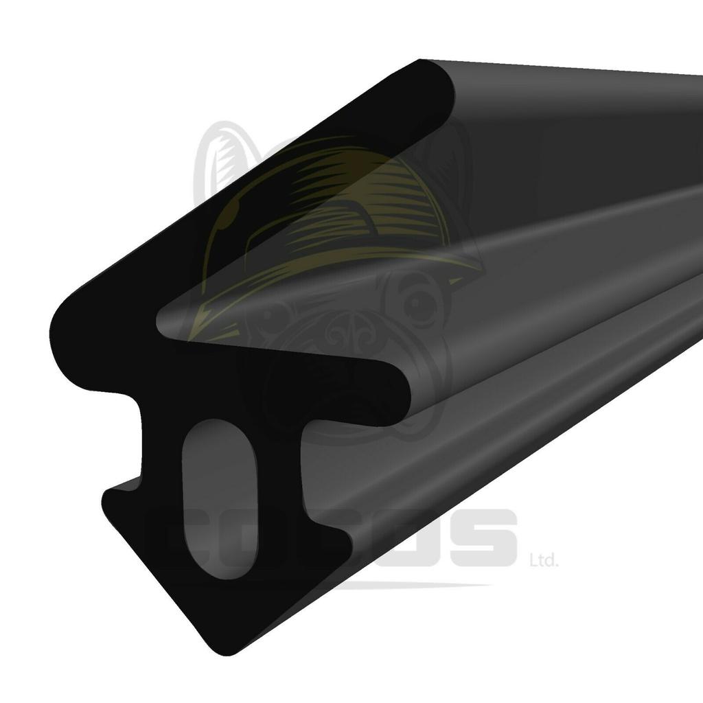 Seal for PVC windows S-1125 PANORAMA BLACK 1m