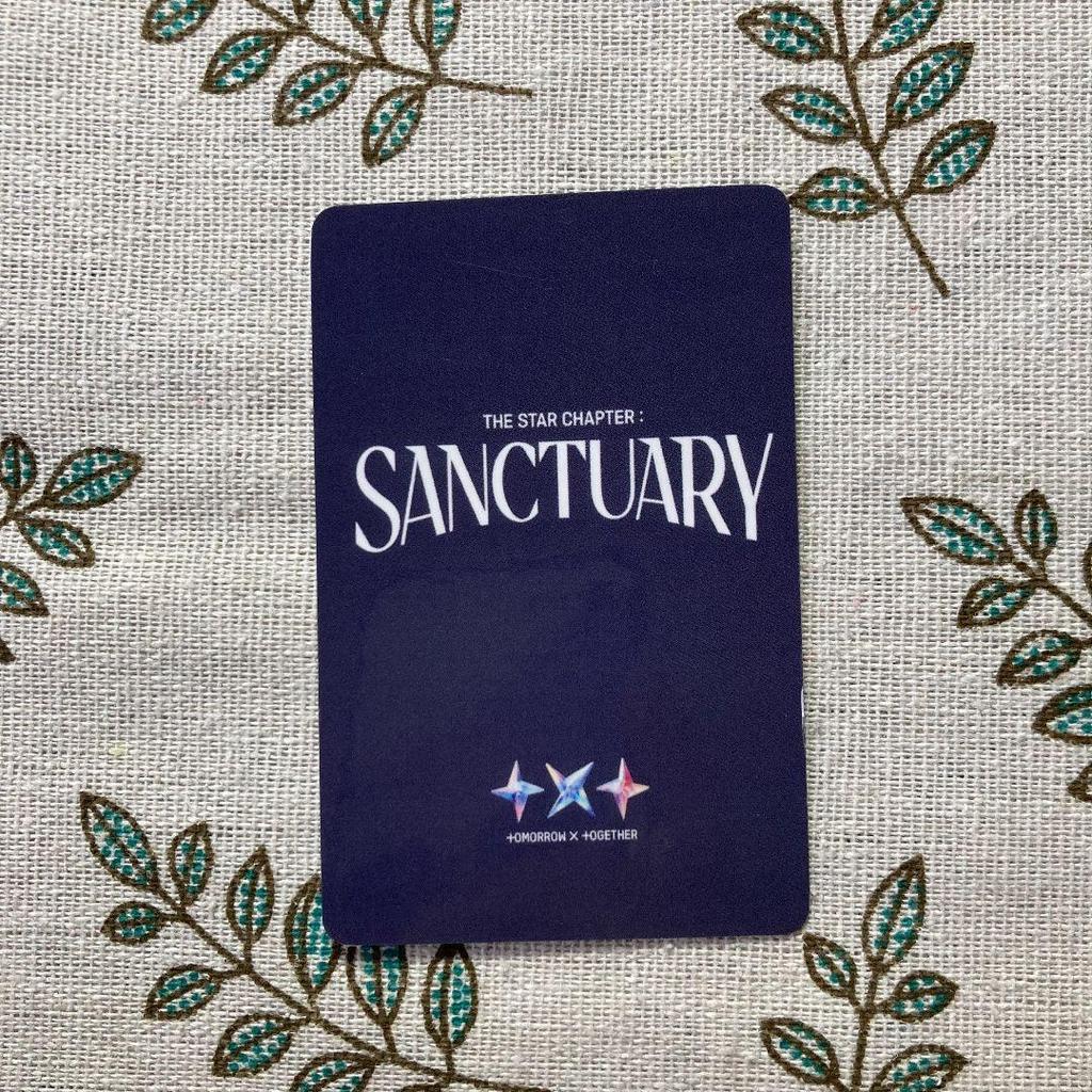 [USED] TXT Kpop Nara US SANCTUARY Huening Kai Limited Trading Card