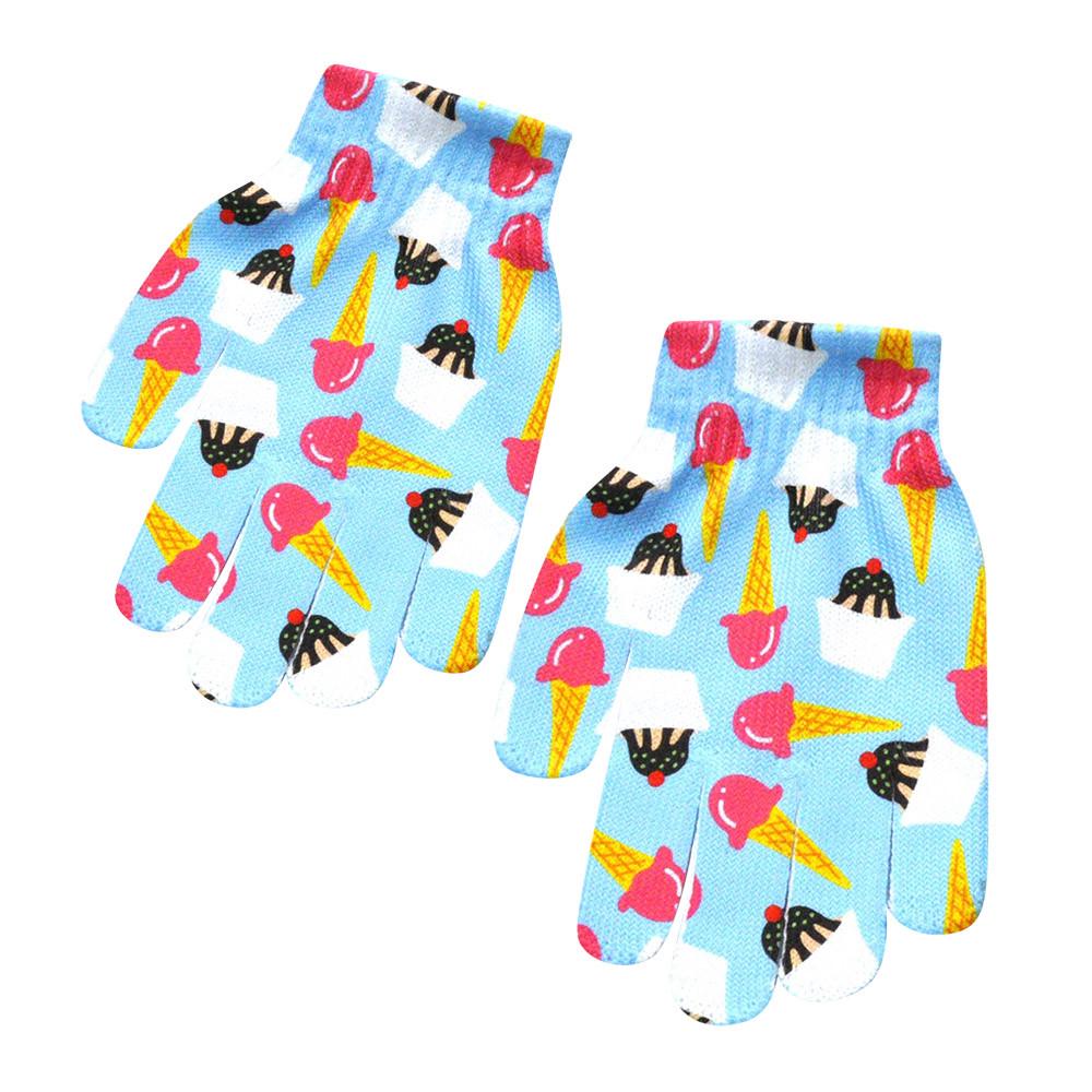 Niños Niñas Invierno Cálido 3D Estampado Animal Tejido Mascota Guantes Lindos Moda