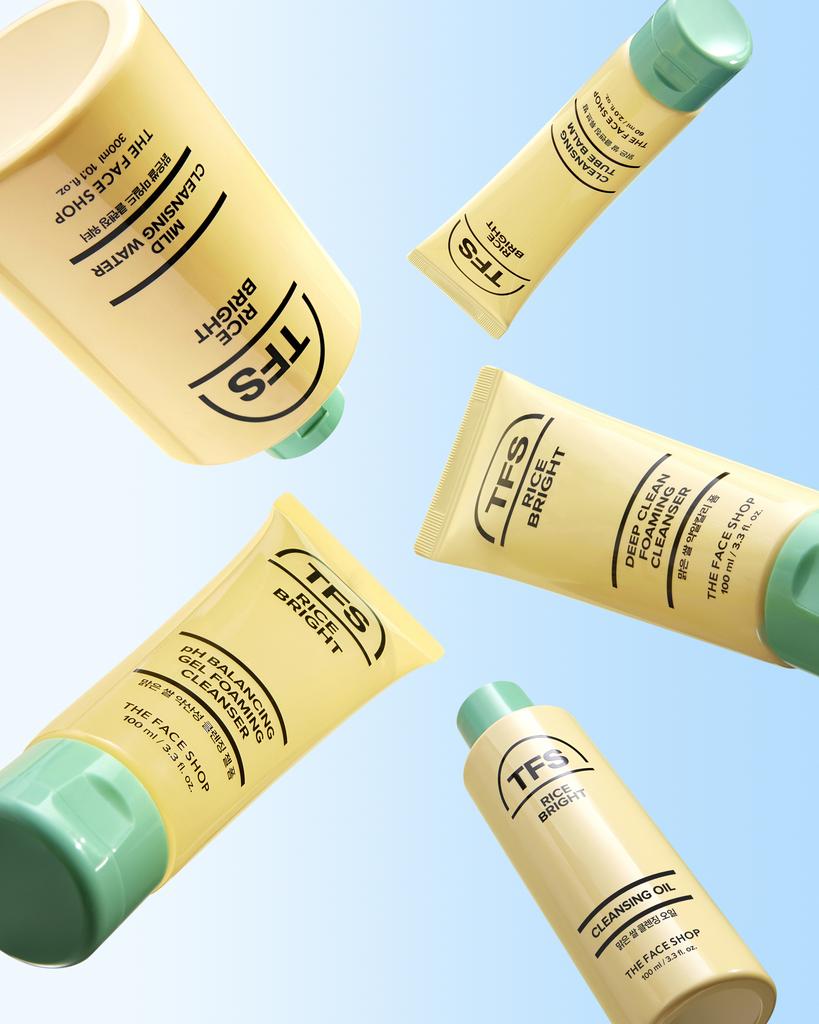 The Face Shop Clear Rice Mild Alkaline Foam Cleanser 100ml