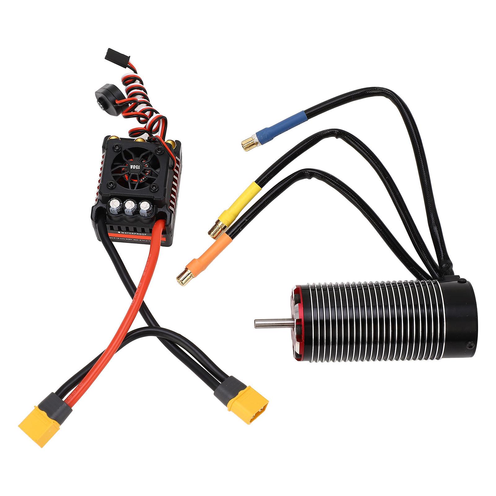 

4092 1450KV Brushless Motor with 150A ESC 17 18 Scale Brushless Motor and Esc Combo