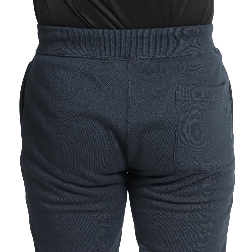 Lange Bukser Ettpunktslogo Bomull USA Marineblå 3L [Champion] C3-W201/C3-W201Z Herre