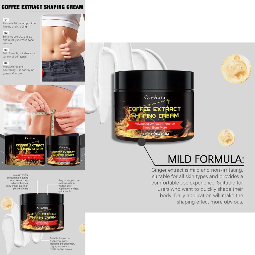 Oceaura 120g Premium Firming Body Cream For Smooth And Hydrated Skin