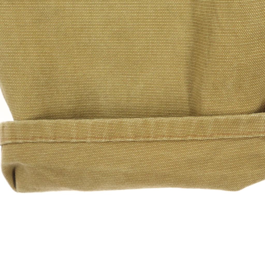 DILLO Made In the USA, Duck Canvas Fabric Animal Pattern Patch Cotton Pants Men's Used