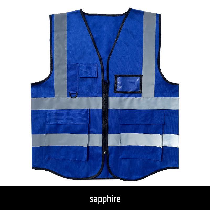 Rui Chuang Multi-Pocket Reflective Safety Vest for Construction and Transportation