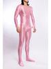 M-XL Glänzender Nylon Catsuit Bodystocking Penis Hülle Bodysuit Strumpfhose Sexy Leotard Einteiliger Unitard Dessous Pyjama Körper