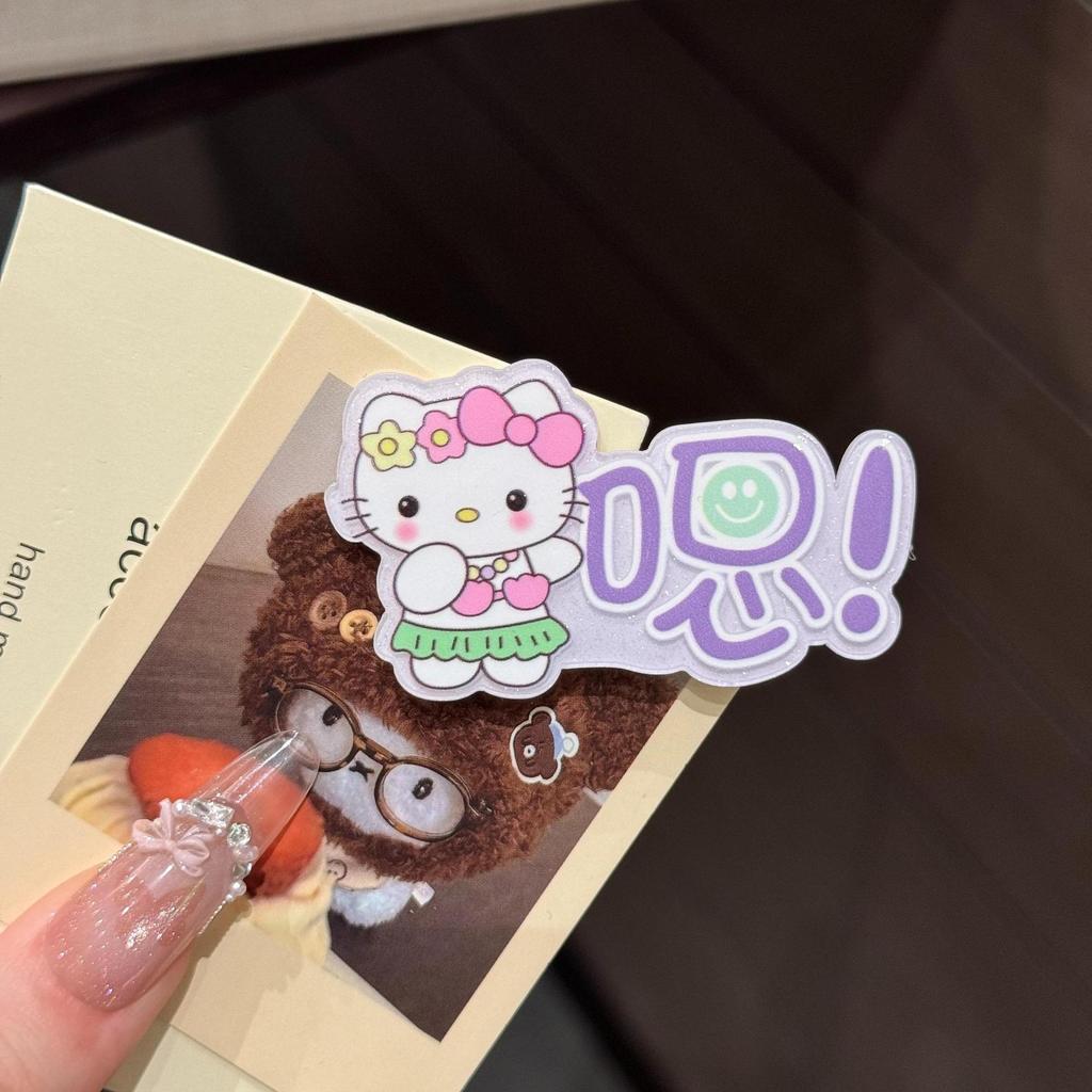 Adorable Candy Cat Hair Clip - Sweet Japanese Duckbill Accessory for Girls
