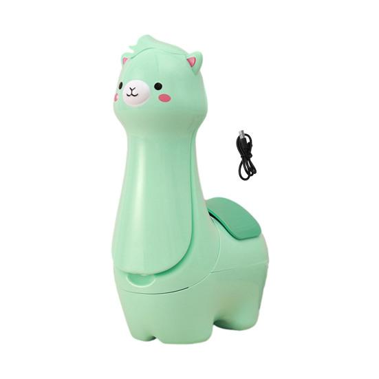 Alpaca Small Table Lamp LED Soft Light Adjustable Brightness USB Powered Folding Design Portable Desk Lamp with Pen Holder