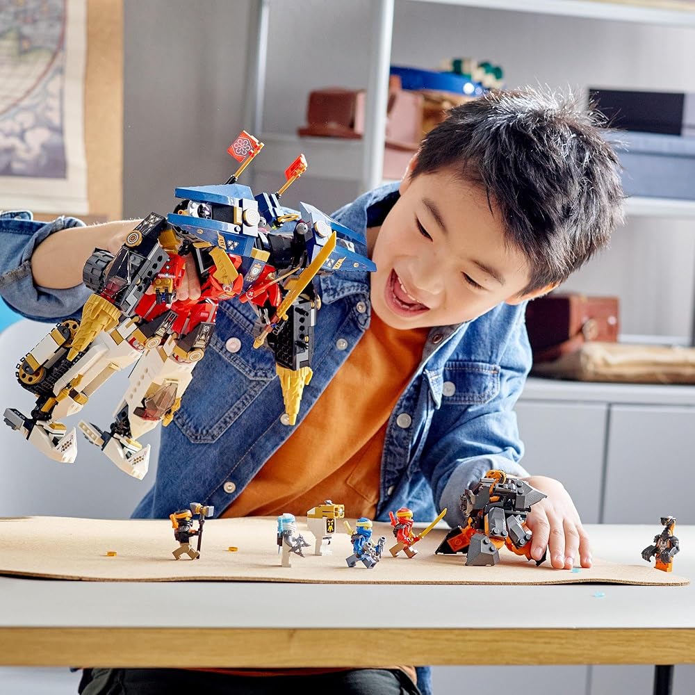 LEGO Ninjago Ninja Ultra Mech Suit Building Set 71765 Toy for Boys Age 9 and Up