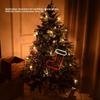 1pc Christmas Tree Neon Light Usb Or Battery Powered Led Elk Sock Lights Suitable For Christmas Bedroom Party Holiday Home Decor