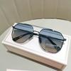 Luxury Brand Desinger Square Sunglasses Women Men Classic Alloy Frame Gradient Sun Glasses for Men Driving Fishing Eyewear