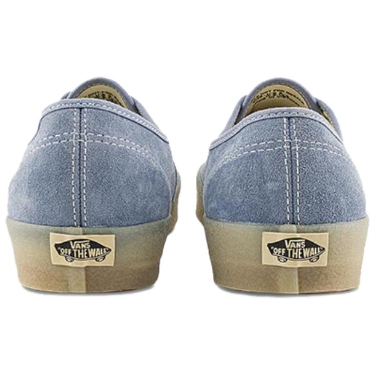 Vans Authentische Low-Top-Skateboardschuhe Unisex Blau VN000D7YFOI