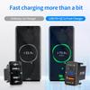 Levigo Car Charger Dual 18W USB PD+QC3.0 Fast Charge for Toyota, Type C USB Car Power Socket with LED Voltmeter Display, Compatible with 12/24V