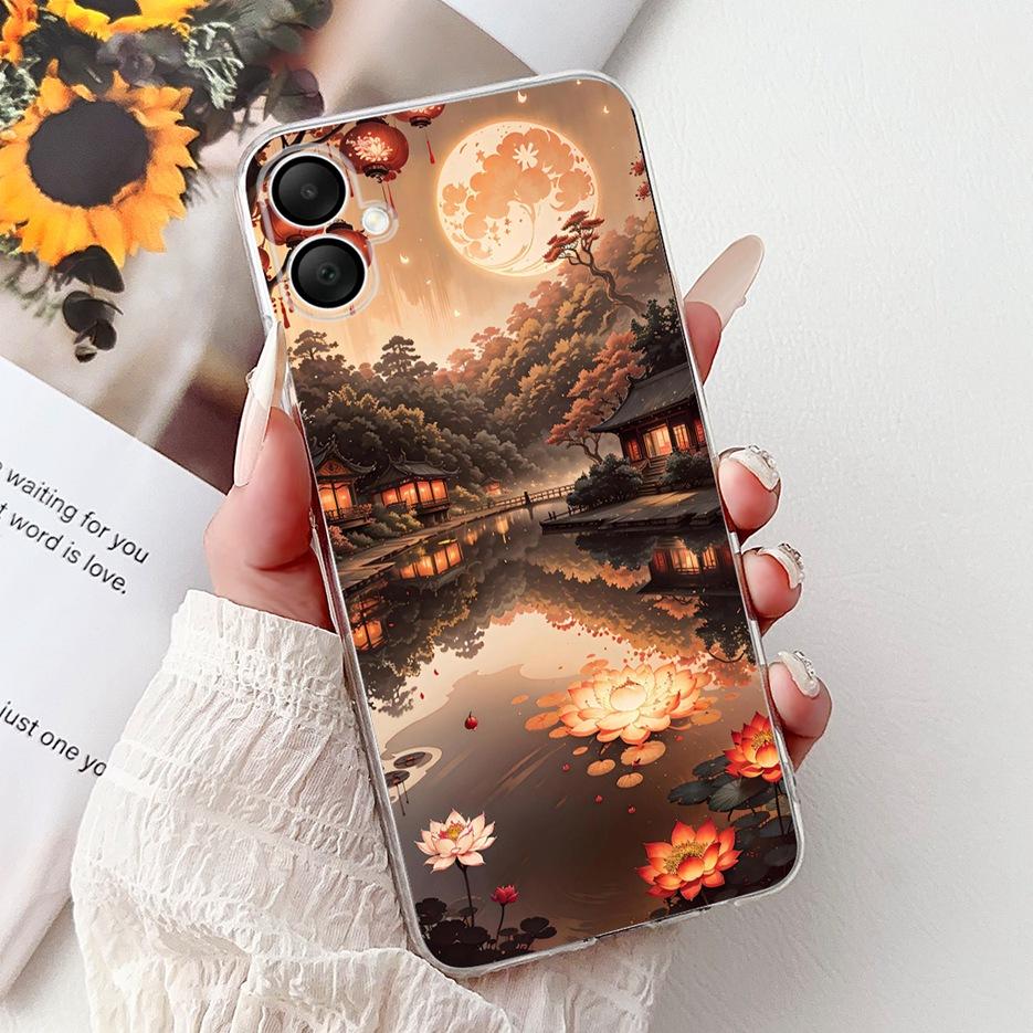 For Samsung Galaxy A06 Case SM-A065F Cool Dragon Painted Cover For Galaxy A05 Phone Case For Samsung A04 A04e A05 A06 Soft Shell